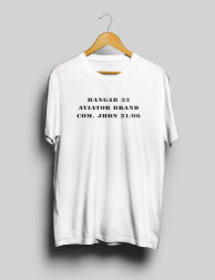 Camiseta Hangar 33 Aviator Brand